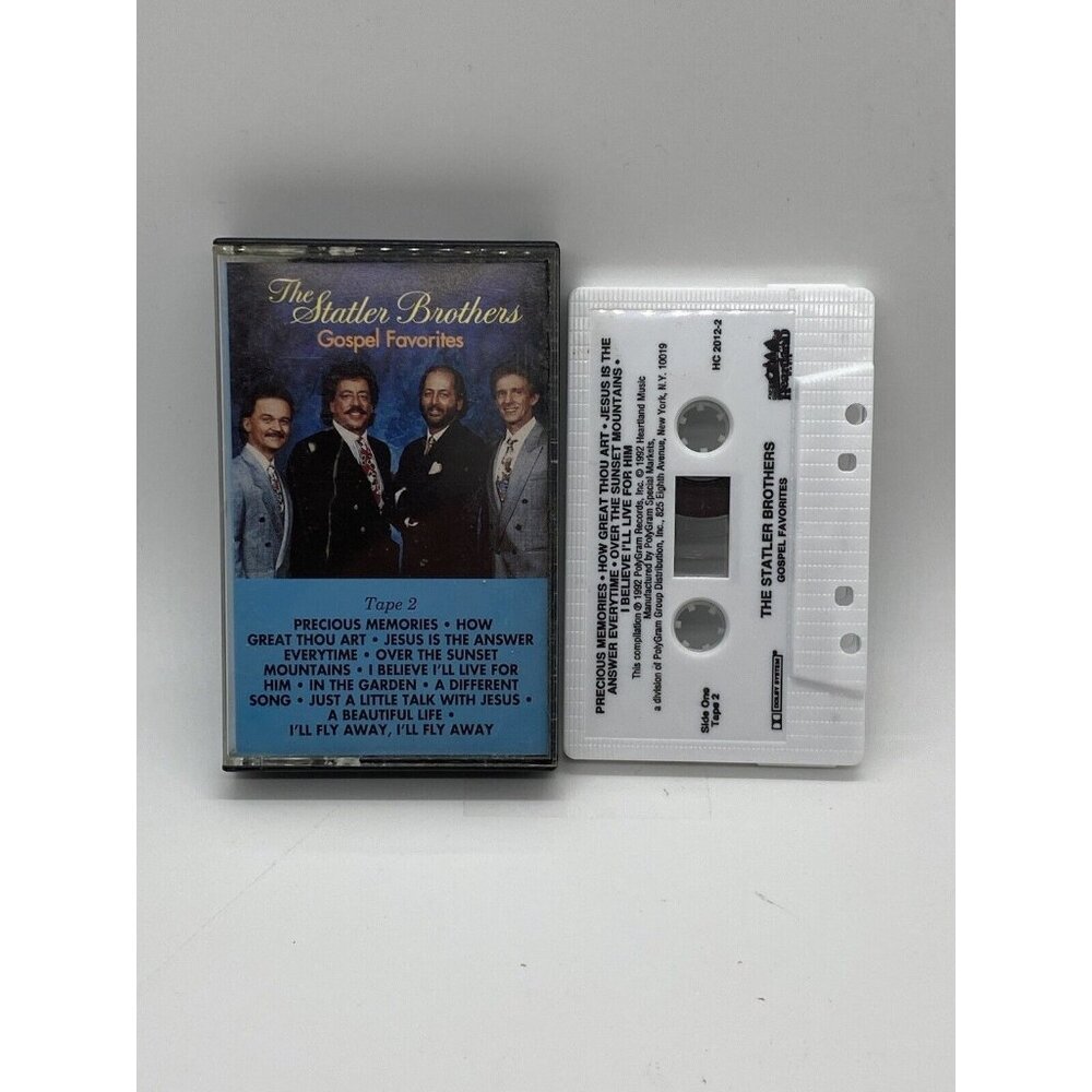 The Statler Brothers Gospel Favorites Tape 2 Southern Gospel Cassette 1992